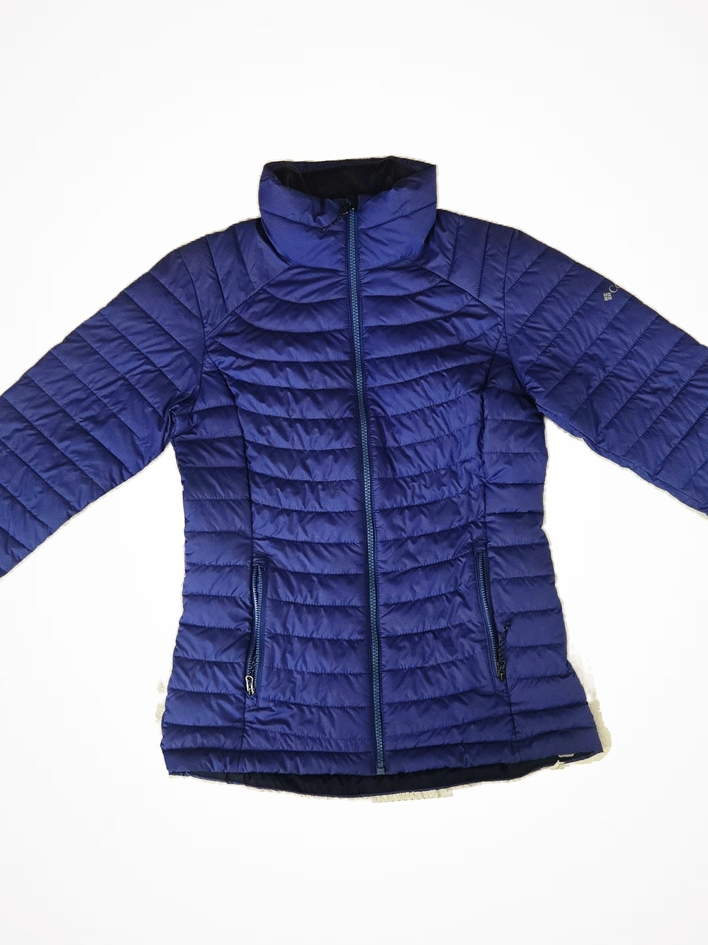 Columbia Women's Deep Blue Quilted Packable Puffer Jacket